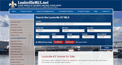 Desktop Screenshot of louisvillemls.net